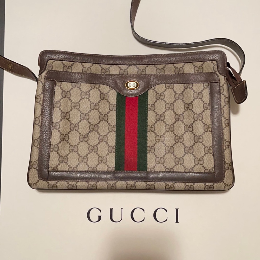 Authentic Vintage Gucci Ophidia GG Bag